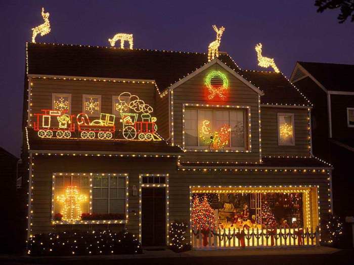 Christmas roof decoration ideas