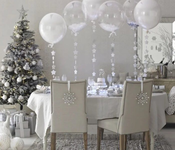 White christmas decoration ideas