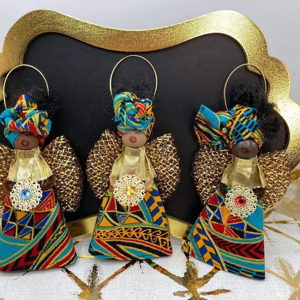 African american christmas decoration