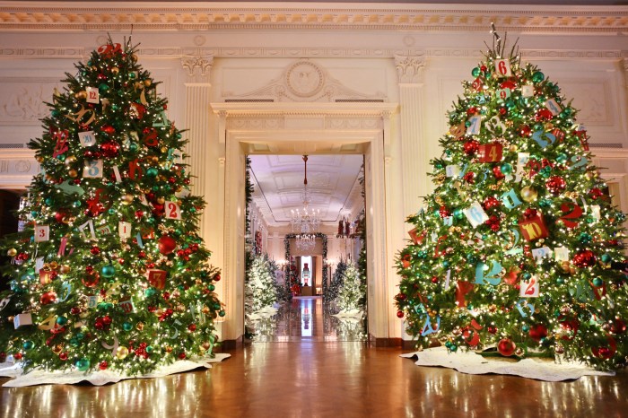 White house christmas decoration